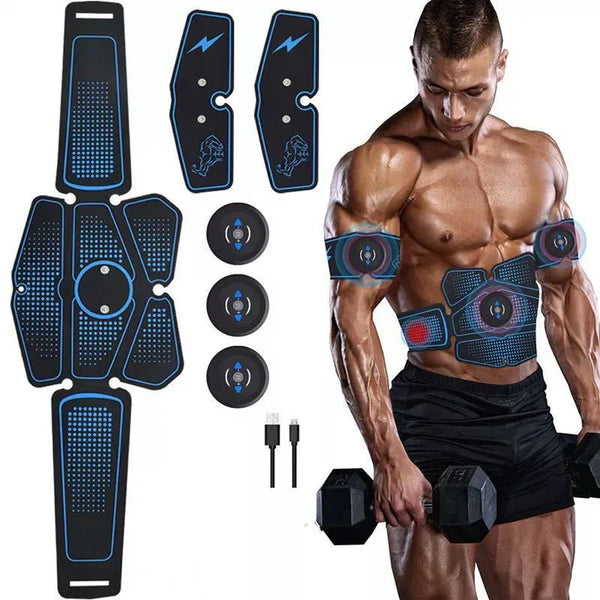 Abdominal muscle training, EMS technology, effective, convenient, fitness equipment solution.